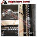 Degassing screw barrel for pp granulating line